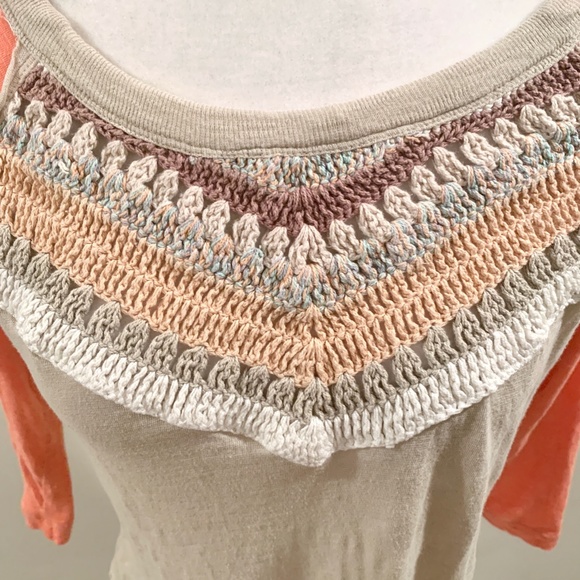 Free People Spring Bound 3/4 Sleeve Top - Picture 7 of 11